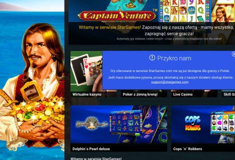 Stargames zamknięte dla Polaków